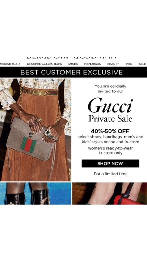 gucci canada private sale|Gucci closeout sales.